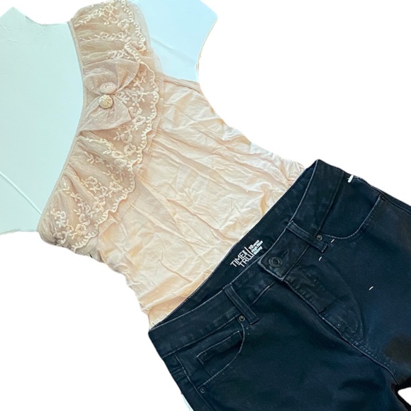 Time and Tru High Rise Skinny Jeans , Skinny Jeans , High Rise Denim Jeans - Picture 6 of 15